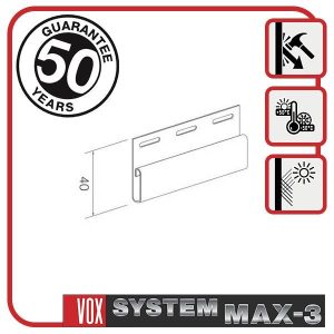 Планка VOX "фінішна" S-14 "бук" 3,81 м