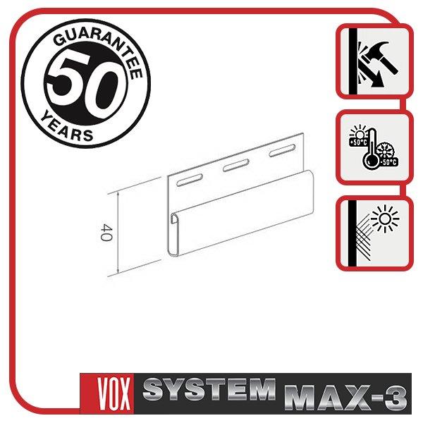 Планка VOX "фінішна" S-14 "бук" 3,81 м