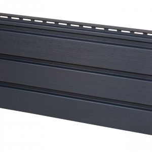 Панель Айдахо графітова без перфорації 3,0м, 0,90 м2