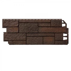 Фасадная Панель VOX Solid SandStone Dark Brown (1 х 0,42 м)