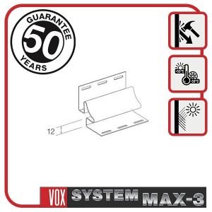 Планка VOX "внутрішній кут" S-13 "дуб" 3,05 м