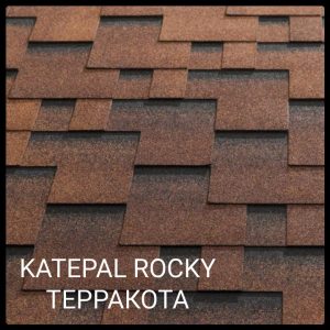 Битумная черепица KATEPAL™ Rocky Terrakota