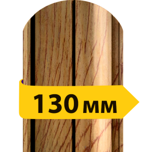 Штакетник двусторонний 3d дерево