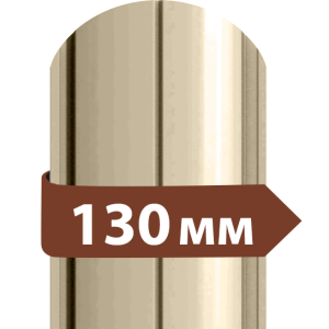 Штакетник глянцевый полиэстер 0,4 мм RAL 1015