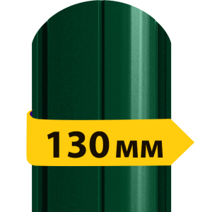 Штакетник глянцевый полиэстер двусторонний RAL6005