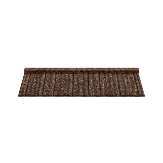 Композитная черепица Novatik NATURA WOOD brown earth (коричневый)