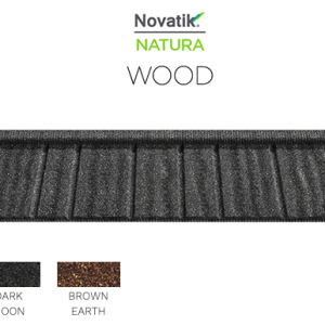 Композитная черепица Novatik NATURA WOOD