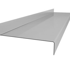 Z-профиль оцинкованный ЛСТК 32х100х32 мм, 1