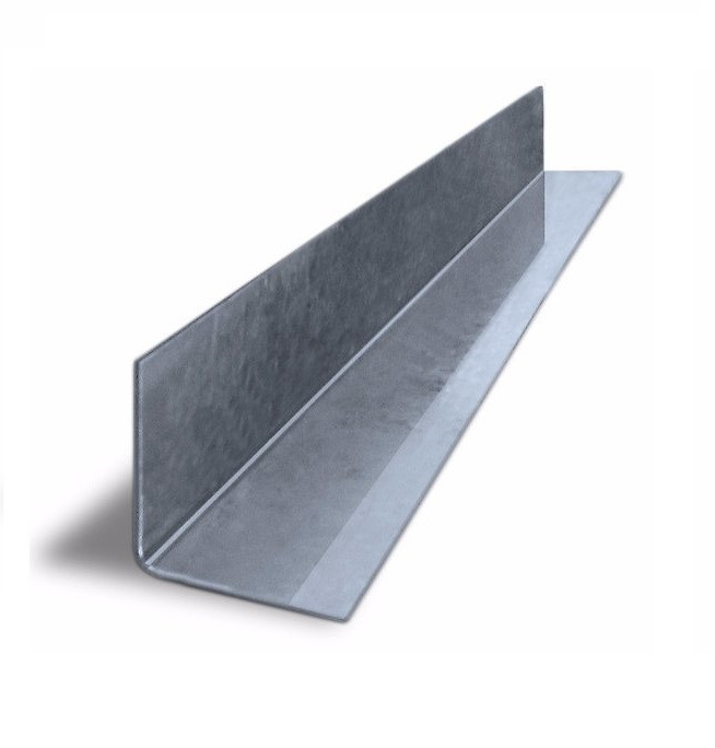 Угловой L-профиль оцинкованный ЛСТК размер 30х50х1,2 мм