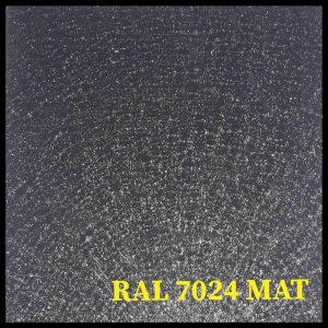 Гладкий лист матовый RAL 7024 (Двухсторонний) 0,45 мм Италия