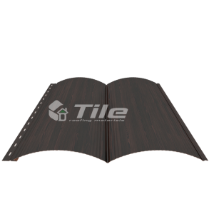 Металческий сайдинг Блок Хаус 0,4 мм ВЕНГЕ