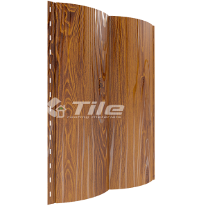 Металческий сайдинг Блок Хаус 0,4 мм СОСНА 3 Д