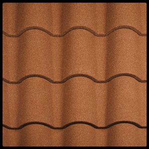 Композитная черепица Metrotile Romana ( Terra-Cotta )