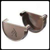 Заглушка левая ProAQUA Ø125 (Система 125/90)