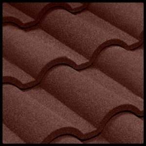 Композитная черепица | QueenTile | Verona | Brown |
