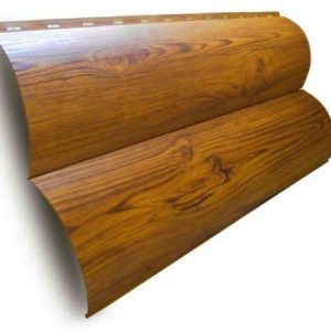 Металлический сайдинг панель - 370 мм блок-хаус Дахсервис