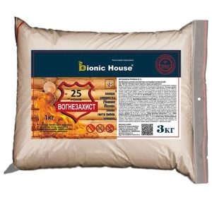 Огнезащитный состав БС-13 Bionic-House 3кг Бесцветный