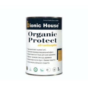 Антисептик для дерева ORGANIC PROTECT OIL Bionic-House 1л Бесцветный