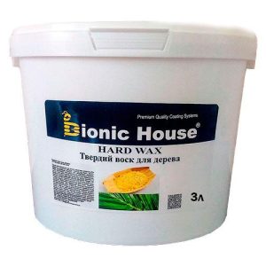 Карнаубский Воск для дерева универсальный Bionic-House 3л Бесцветный
