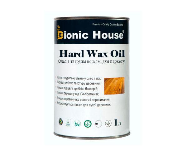 Масло для пола с твердым воском HardWax Oil 1л Бесцветный