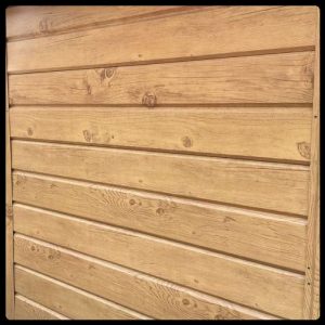 Сайдинг металлический Фальшбрус # 1 , цвет ольха структурная ДахСервис.