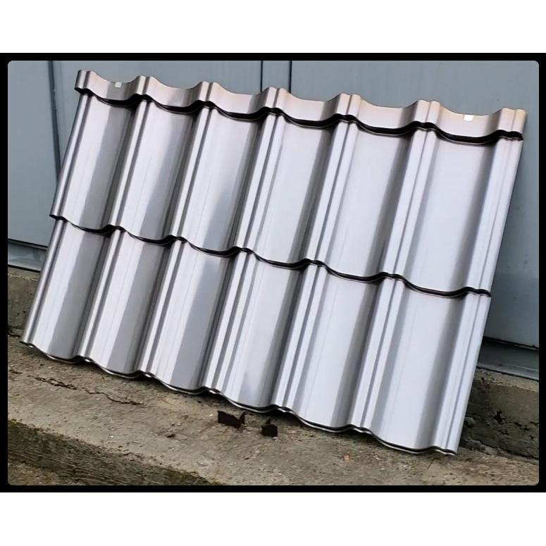 Нержавеющая модульная черепица - Insbruk 0,5 мм (без окраски)