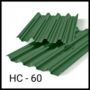 Профнастил ПН-60 / 0,5 мм / PEMA / RAL 6005