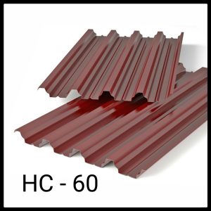 Профнастил ПН-60 / 0,5 мм / PEMA / RAL 8017