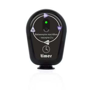 Таймер розеточний модель EF16h (чорний)