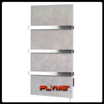 Керамический полотенцесушитель Flyme 600T (3R) | Серый мрамор