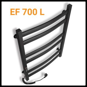 Рушникосушка чорна EF 700 L
