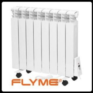 Электрорадиатор Flyme Elite 8 секций / 910 Ватт / с колесами