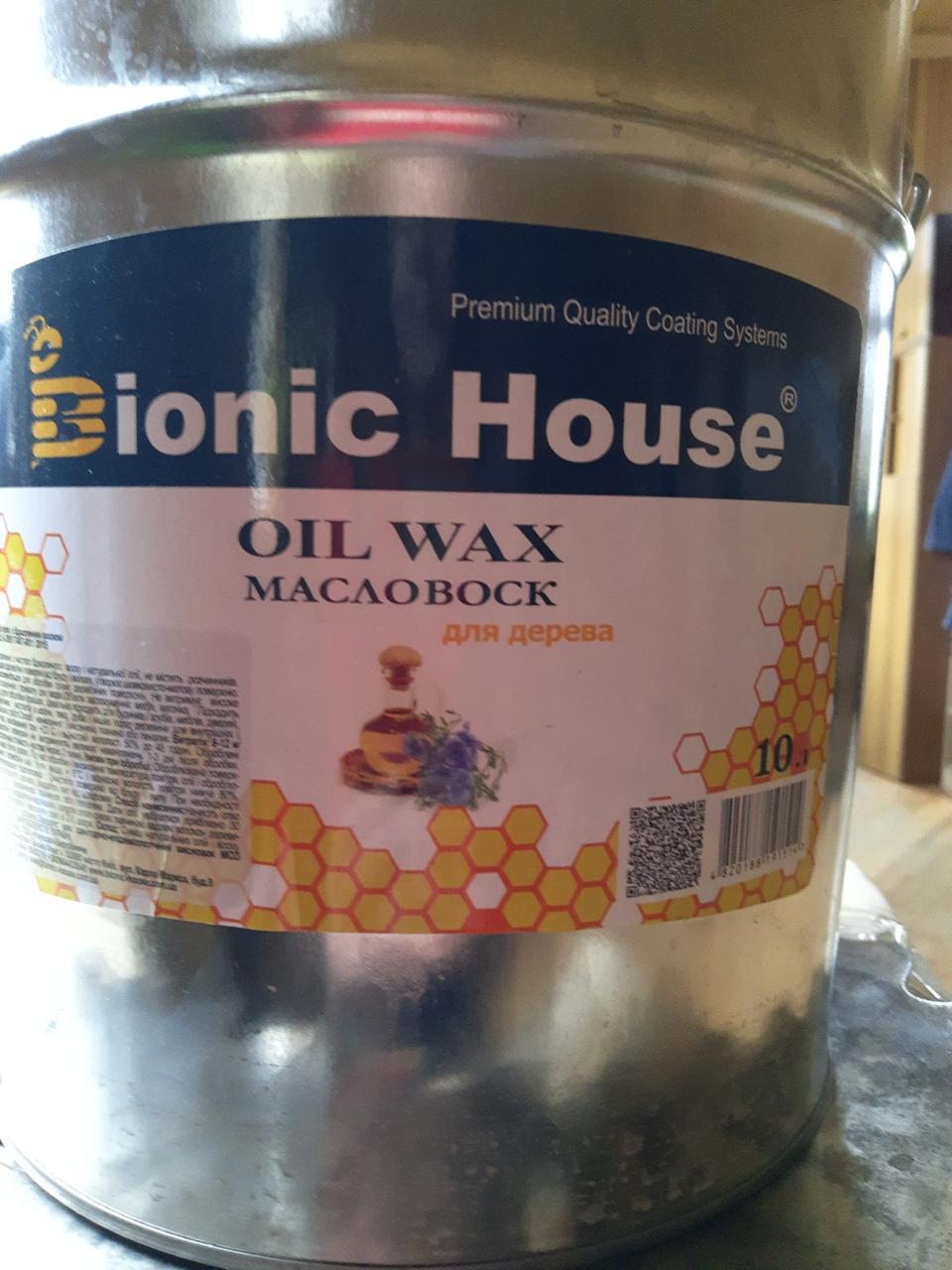 Масло воск Bionic House 10 л