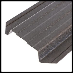 Металлический штакетник 0,5 х 115 мм | MAT | RAL 7024 Графит