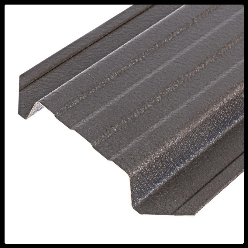 Металлический штакетник 0,5 х 115 мм | MAT | RAL 7024 Графит