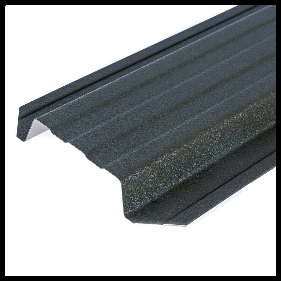 Металлический штакетник 0,45 х 115 мм | MAT | RAL 9005 черный