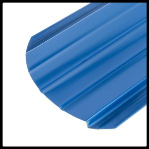 Металлический штакетник 0,4 х 105 мм | PE | RAL 5005