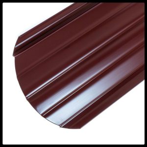 Металлический штакетник 0,4 х 105 мм | PE | RAL 3005