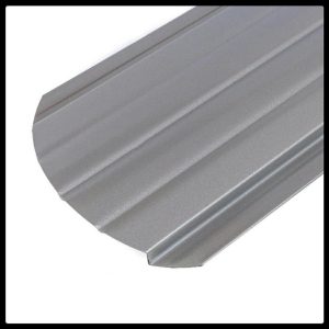 Металлический штакетник 0,4 х 105 мм | PE | RAL 9006