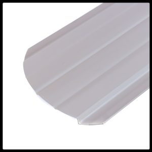 Металлический штакетник 0,6 х 105 мм | PURAL 9010 Белый