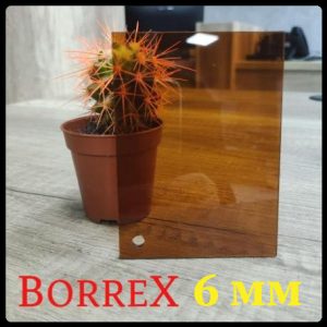 Монолитный поликарбонат - "BORREX" BRONZA 40% T 6