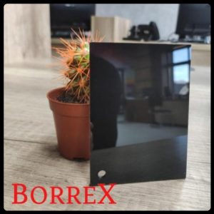 Монолитный поликарбонат - "BORREX" BLACK Лист 2050*3050*2 мм