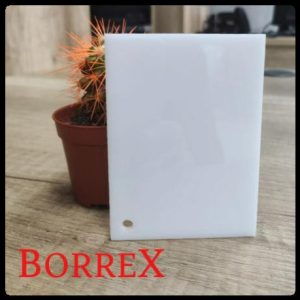 Монолитный поликарбонат - "BORREX" OPAL  Лист 2050*3050*2 мм