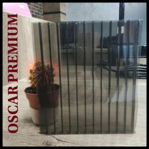 Сотовый поликарбонат "Оскар Премиум" Бронза 40% Однокамерный , 10 мм