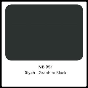 Алюминиевые композитные панели Naturalbond 5 мм NB 951 Graphite black