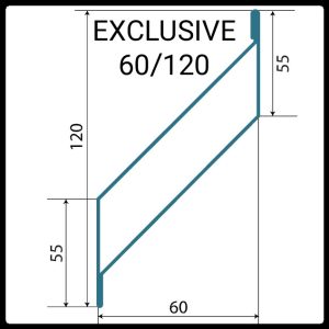 Металлический забор жалюзи эксклюзив
