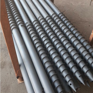 Свая винтовая многовитковая (ГЕОШУРУП)  диаметром 89мм, длинною 2м p1050мм