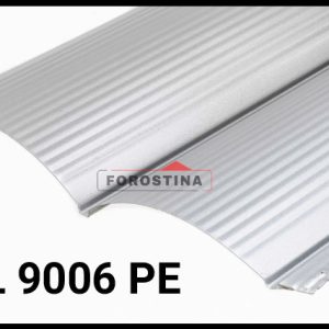 Металлосайдинг 0,45 • блок-хаус • "Форостина" RAL 9006