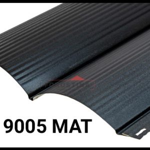 Металлосайдинг 0,45 • блок-хаус • "Форостина" RAL 9005