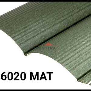 Металлосайдинг 0,5 • блок-хаус • "Форостина" RAL 6020 Мат